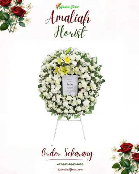Krans Bunga Duka Semarapura Kaja